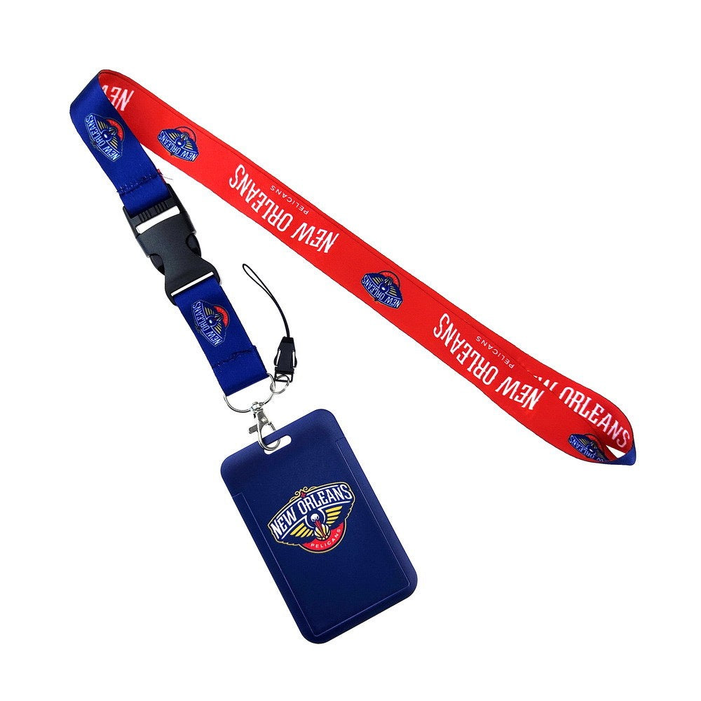 NBA ID Holder (ALL TEAM) Complete set of rope + card holder