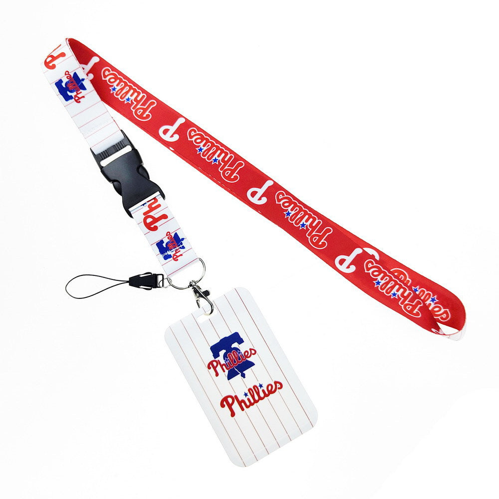 MLB ID Holder (ALL TEAM) Complete set of rope + card holder