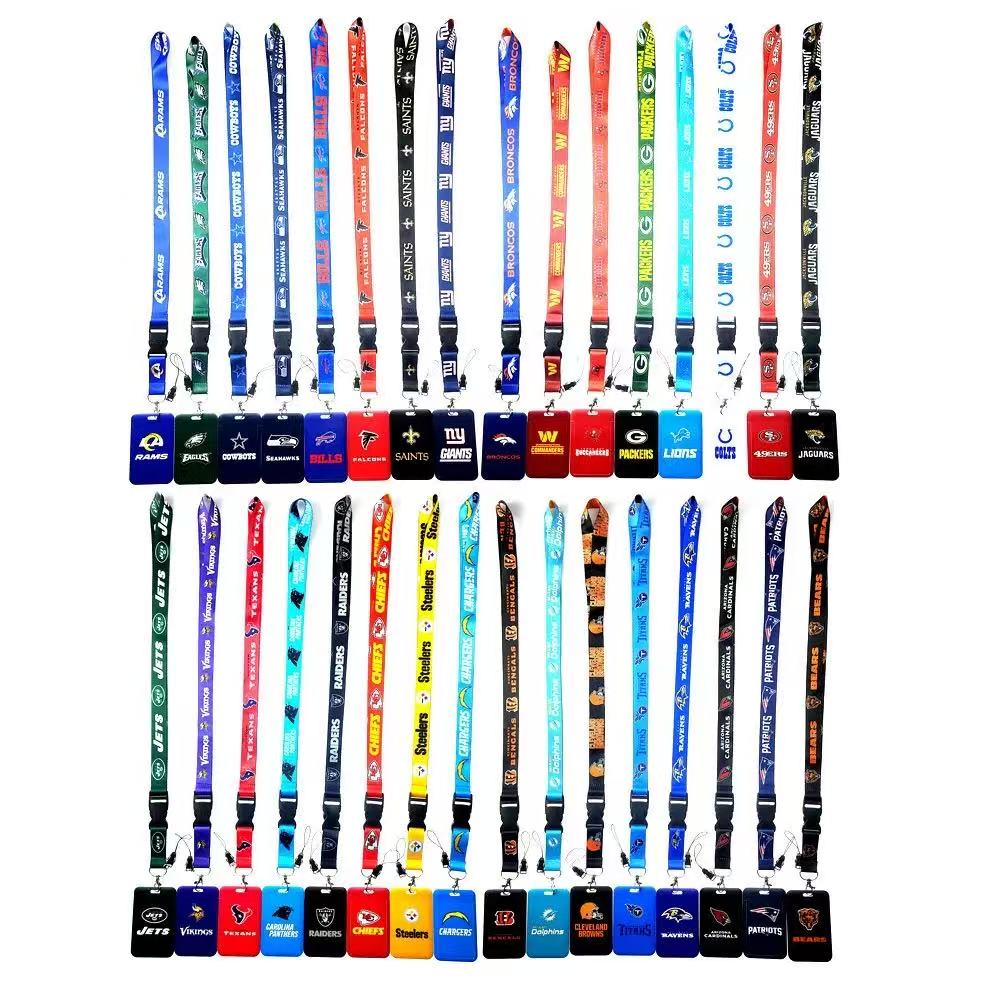 NFL ID  Holder  (ALL TEAM)  Complete set of rope + card holder