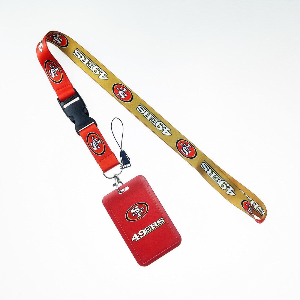 NFL ID  Holder  (ALL TEAM)  Complete set of rope + card holder