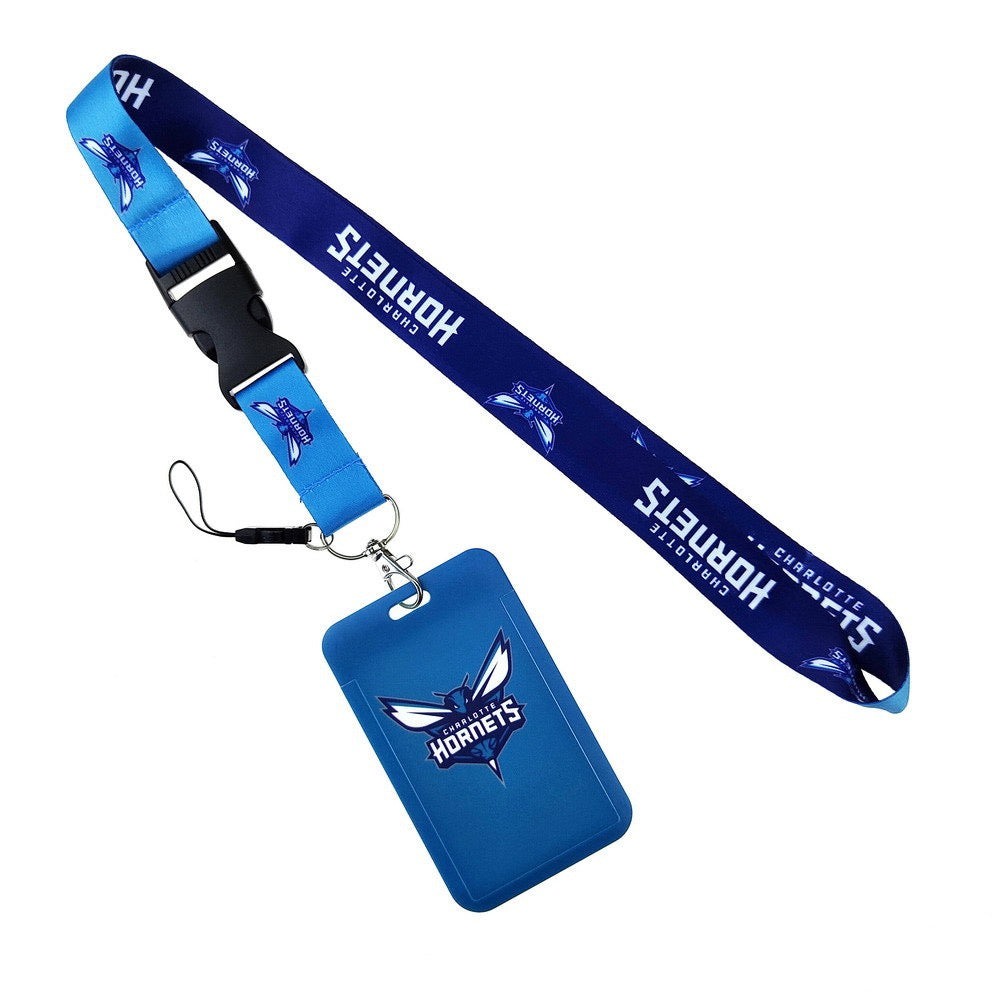 NBA ID Holder (ALL TEAM)  Complete set of rope + card holder