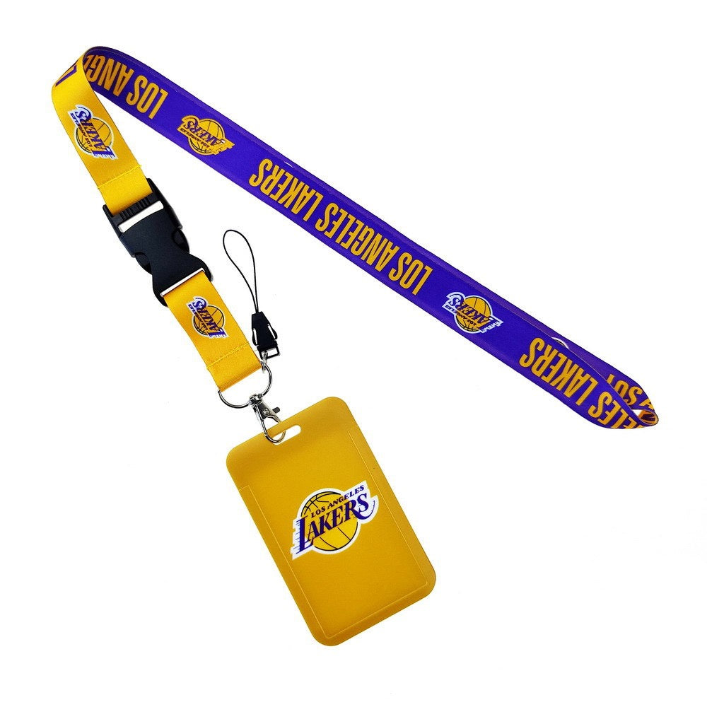 NBA ID Holder (ALL TEAM)  Complete set of rope + card holder