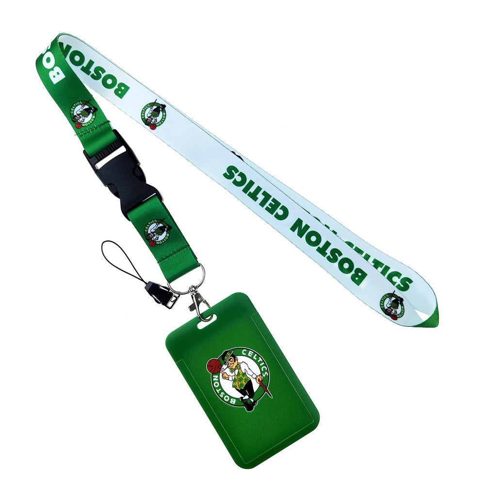 NBA ID Holder (ALL TEAM)  Complete set of rope + card holder