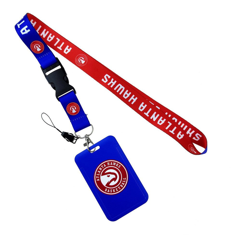 NBA ID Holder (ALL TEAM)  Complete set of rope + card holder