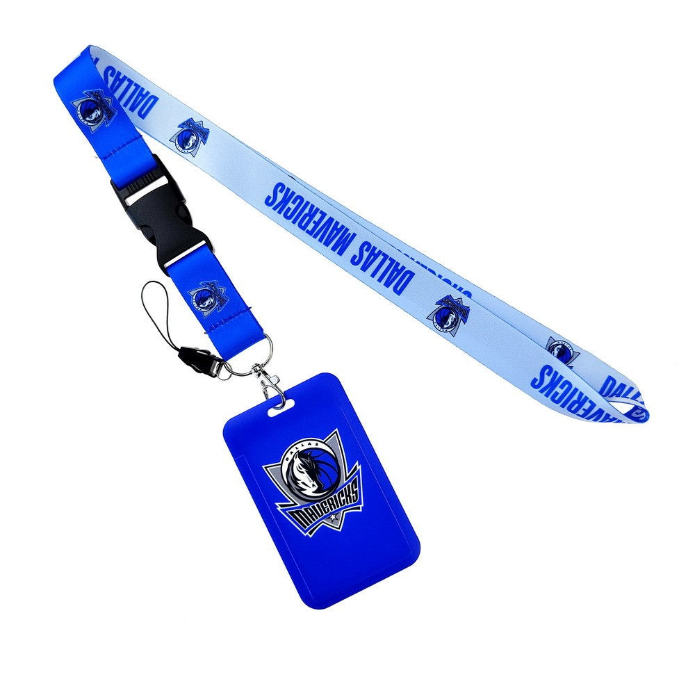NBA ID Holder (ALL TEAM)  Complete set of rope + card holder