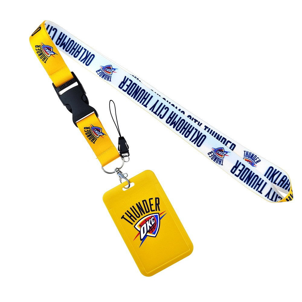 NBA ID Holder (ALL TEAM)  Complete set of rope + card holder