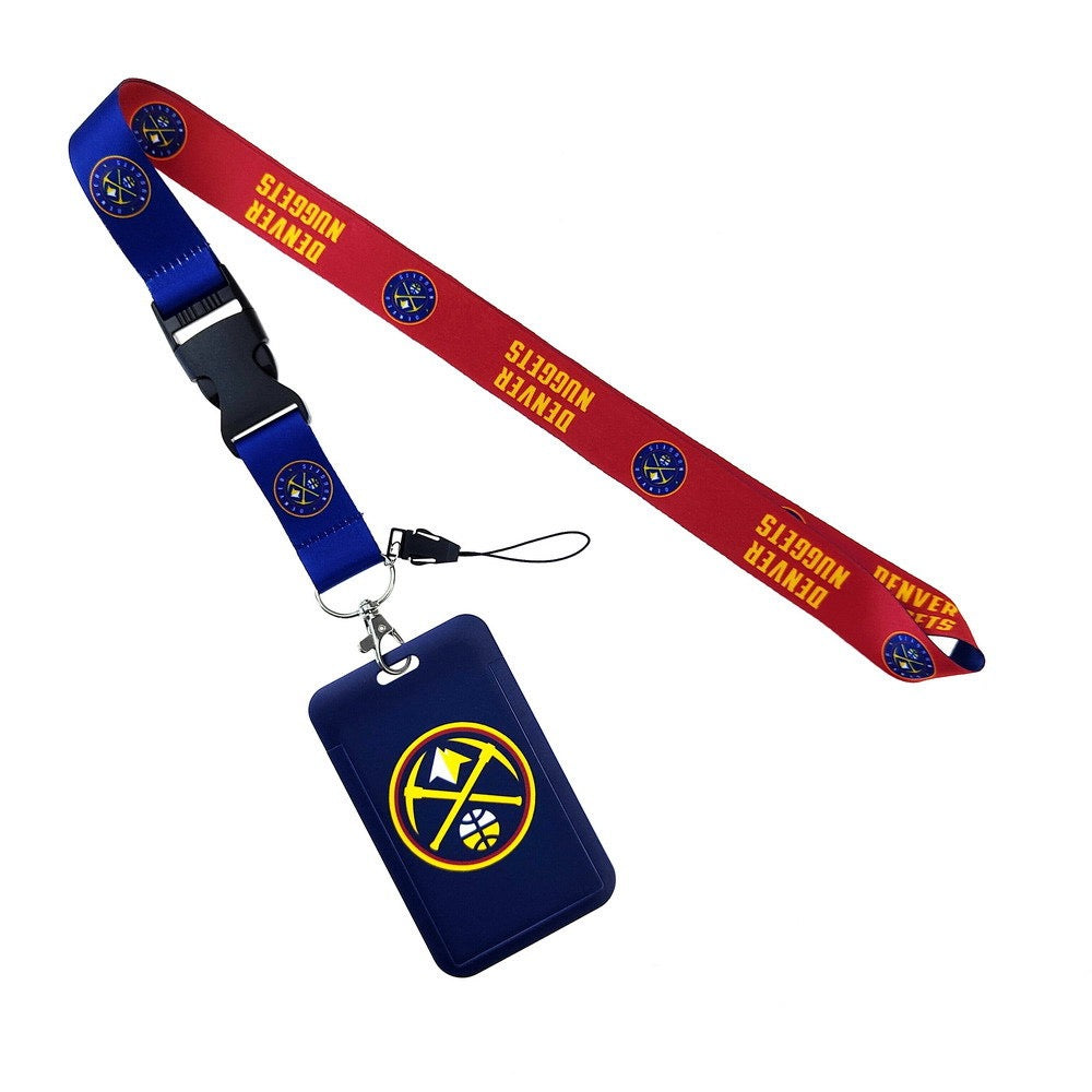 NBA ID Holder (ALL TEAM)  Complete set of rope + card holder