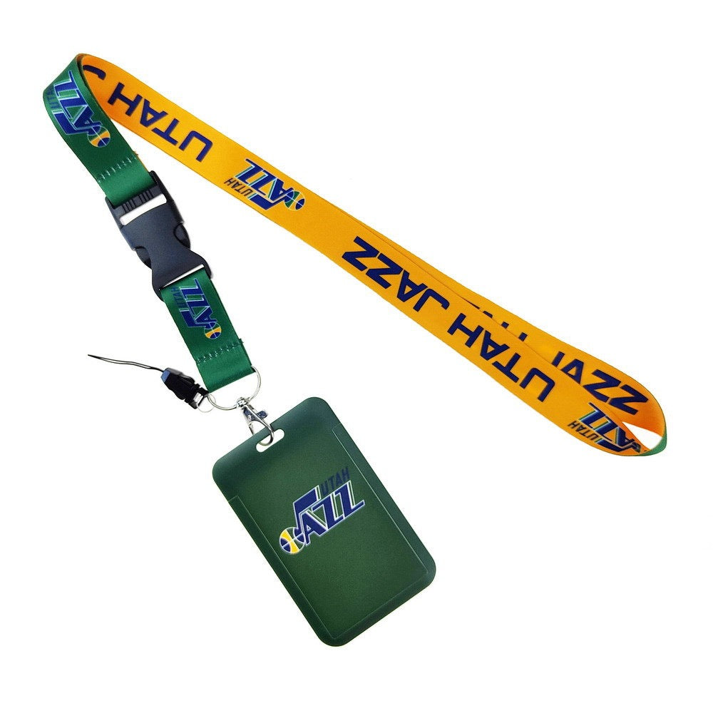 NBA ID Holder (ALL TEAM)  Complete set of rope + card holder