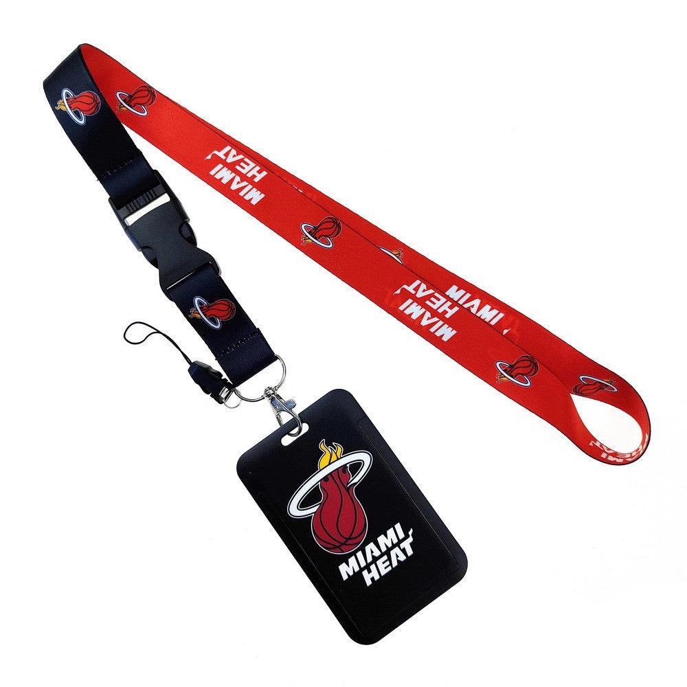 NBA ID Holder (ALL TEAM)  Complete set of rope + card holder