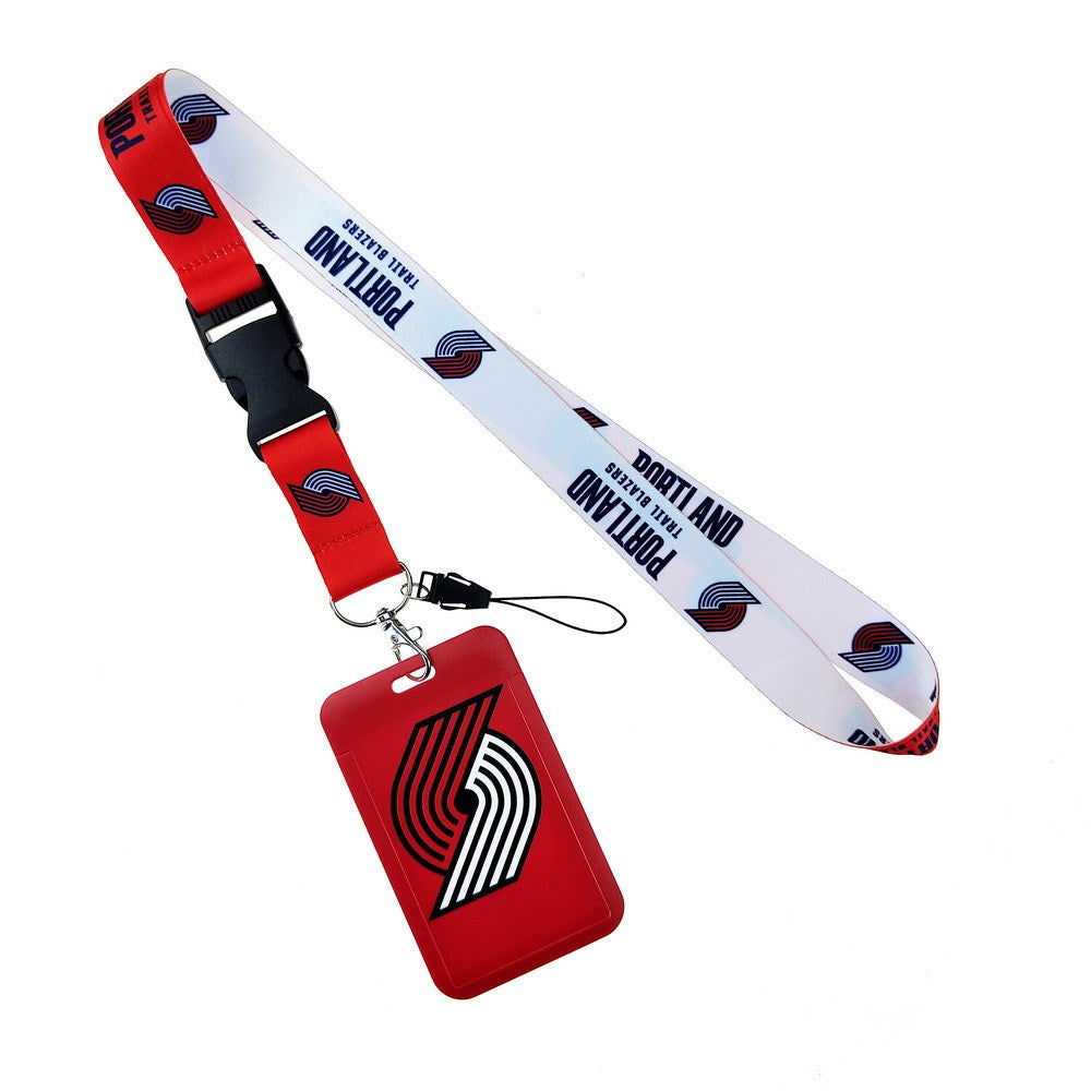 NBA ID Holder (ALL TEAM)  Complete set of rope + card holder