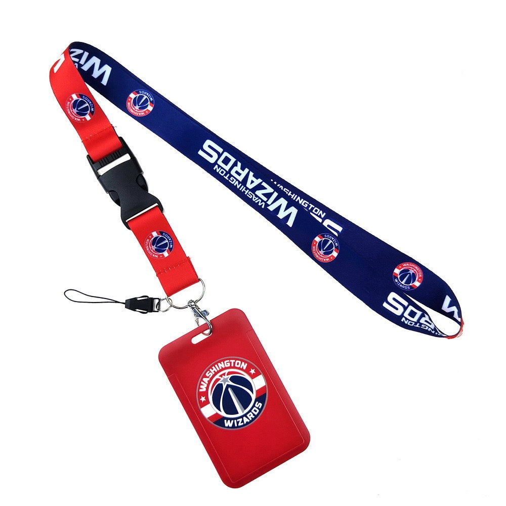 NBA ID Holder (ALL TEAM)  Complete set of rope + card holder