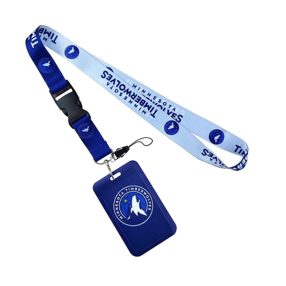 NBA ID Holder (ALL TEAM)  Complete set of rope + card holder