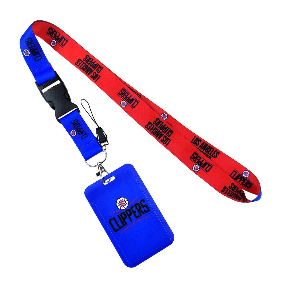 NBA ID Holder (ALL TEAM)  Complete set of rope + card holder