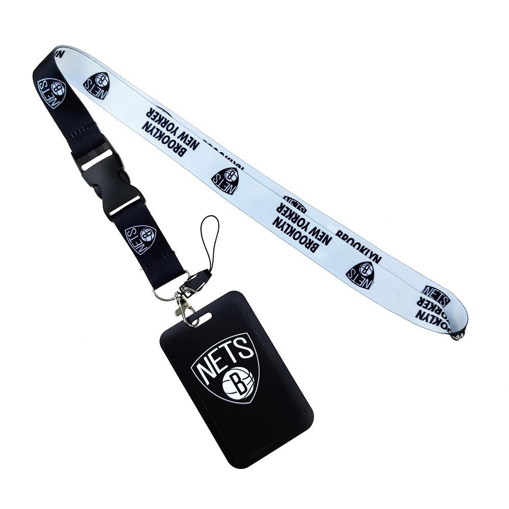 NBA ID Holder (ALL TEAM)  Complete set of rope + card holder