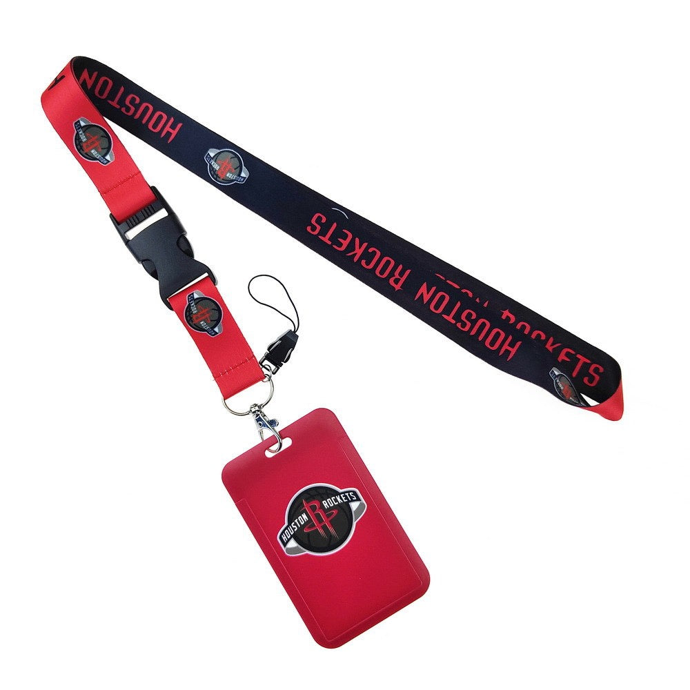 NBA ID Holder (ALL TEAM)  Complete set of rope + card holder