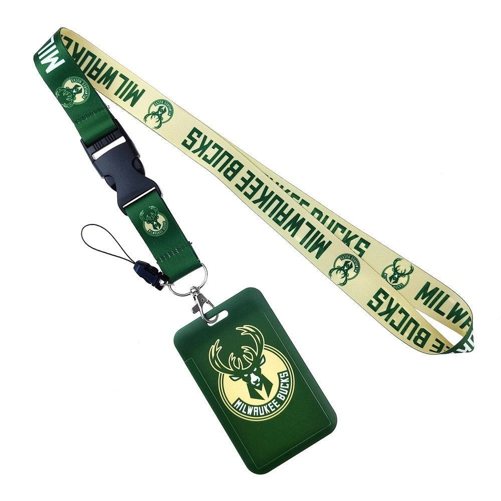 NBA ID Holder (ALL TEAM)  Complete set of rope + card holder