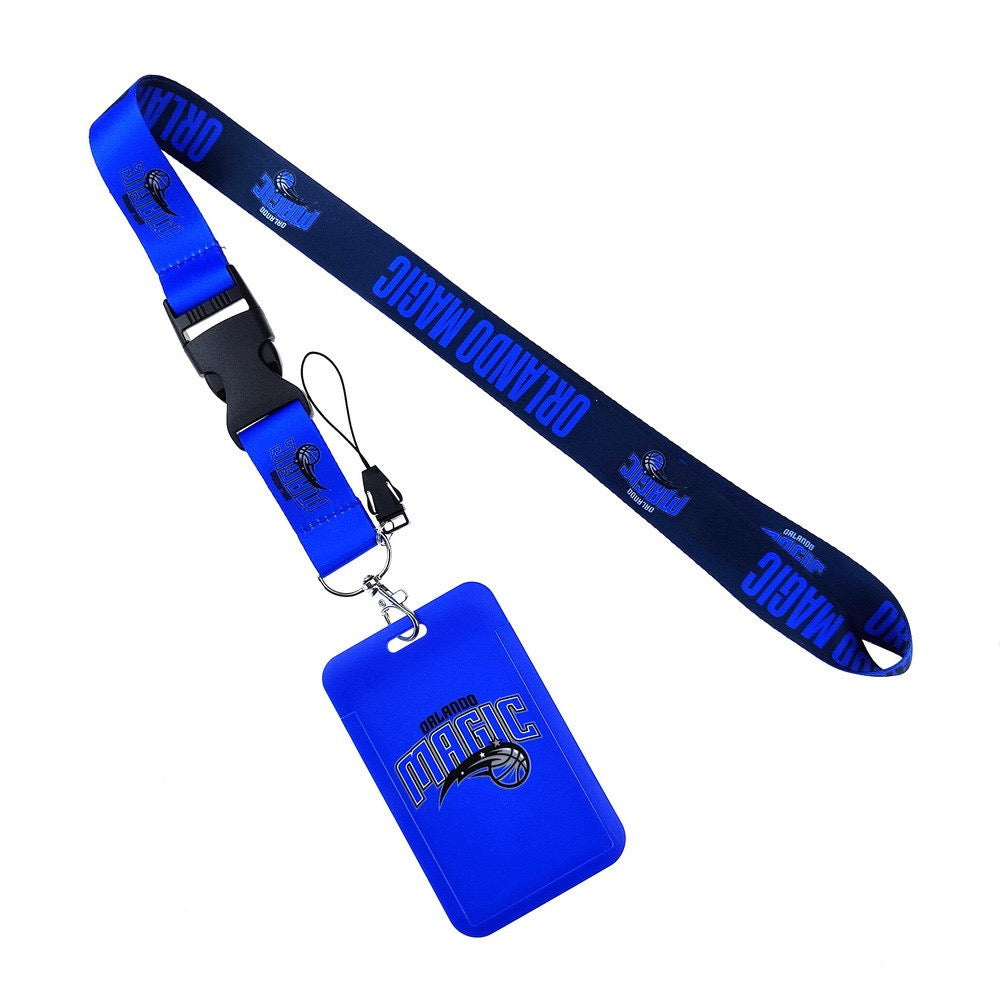 NBA ID Holder (ALL TEAM)  Complete set of rope + card holder