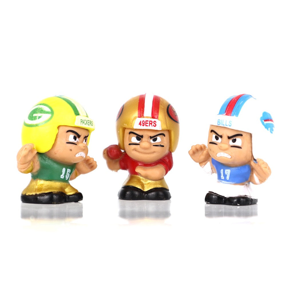 NFL Team Mini Football Player Figures Set