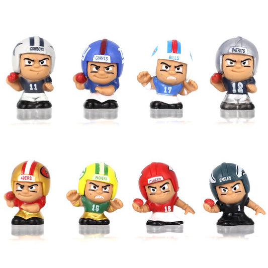 NFL Team Mini Football Player Figures Set
