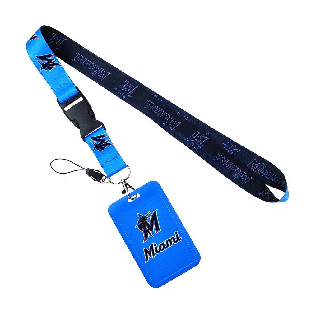 MLB ID Holder (ALL TEAM)  Complete set of rope + card holder