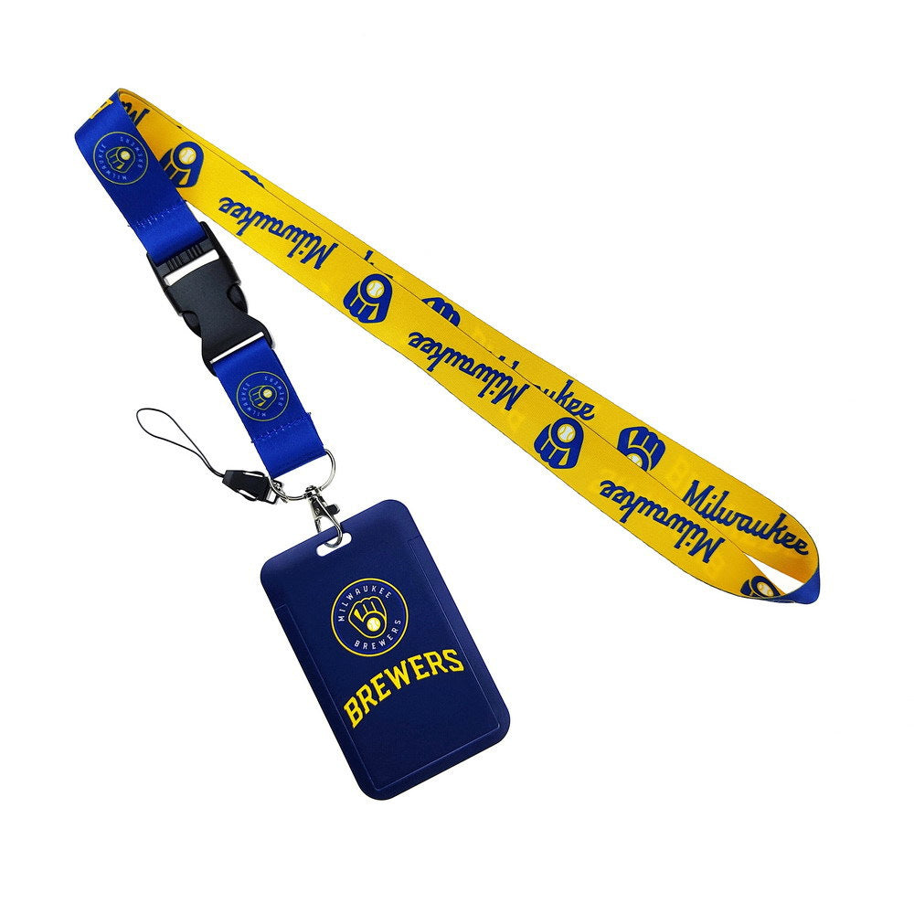 MLB ID Holder (ALL TEAM)  Complete set of rope + card holder