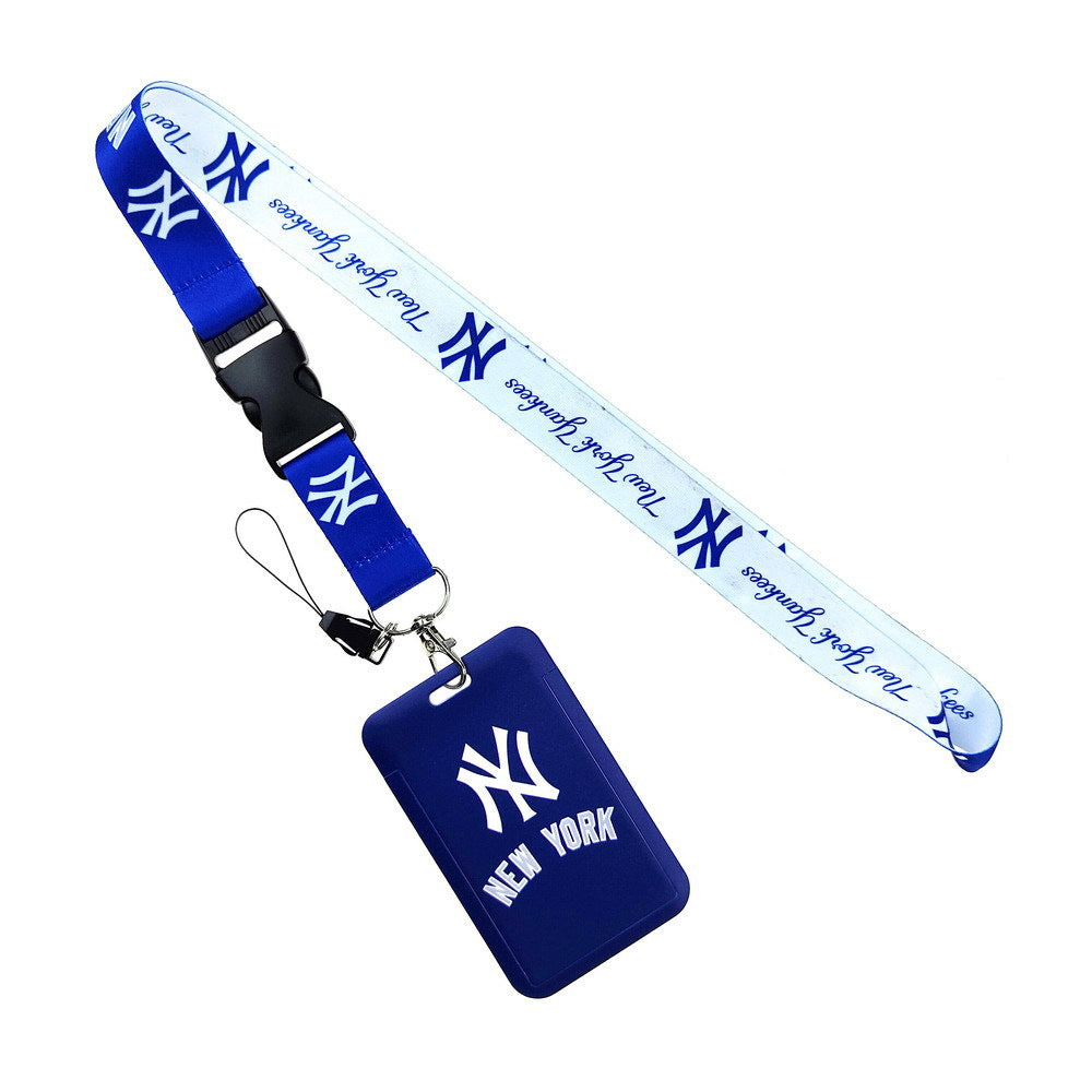 MLB ID Holder (ALL TEAM)  Complete set of rope + card holder