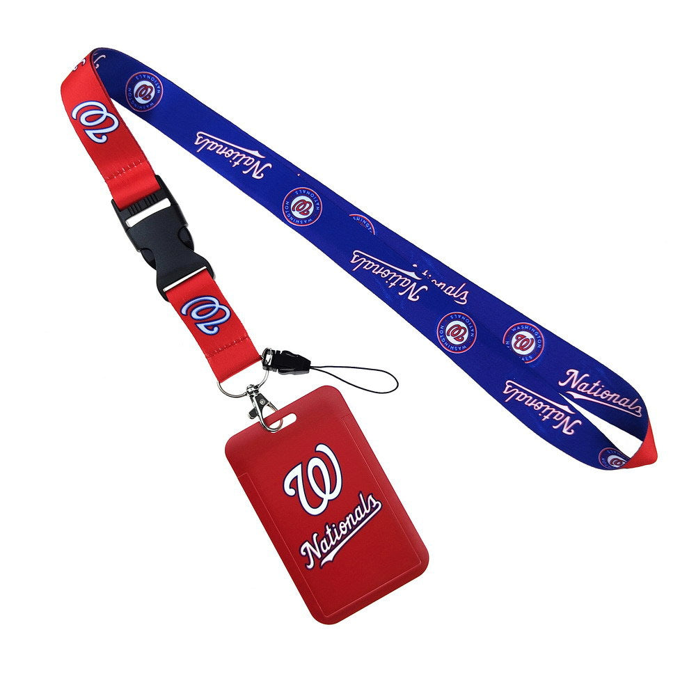 MLB ID Holder (ALL TEAM)  Complete set of rope + card holder