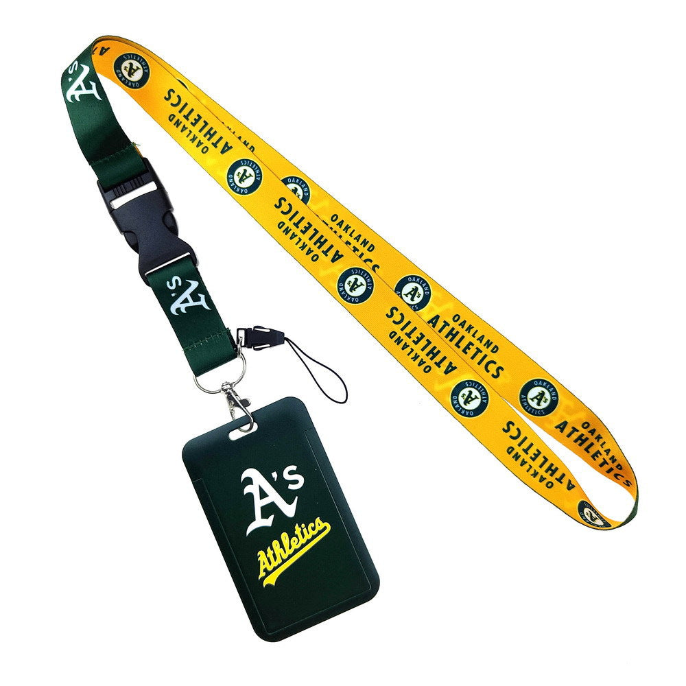 MLB ID Holder (ALL TEAM)  Complete set of rope + card holder