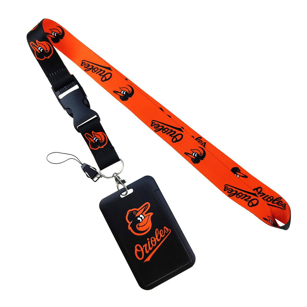 MLB ID Holder (ALL TEAM)  Complete set of rope + card holder