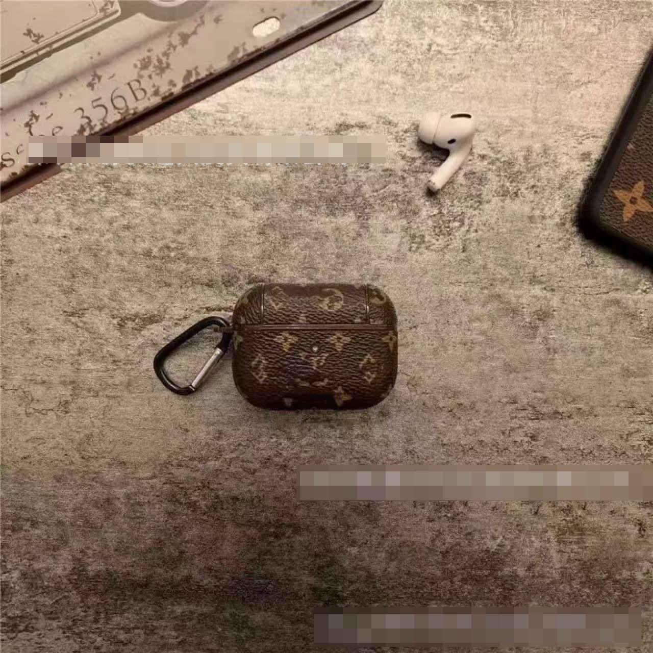 In Stock Compatible with Apple Bluetooth Earphone Case Big Brand PatternAirpods1234pro2Headphone Luffy Brand Protective Case