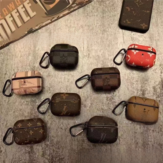 In Stock Compatible with Apple Bluetooth Earphone Case Big Brand PatternAirpods1234pro2Headphone Luffy Brand Protective Case