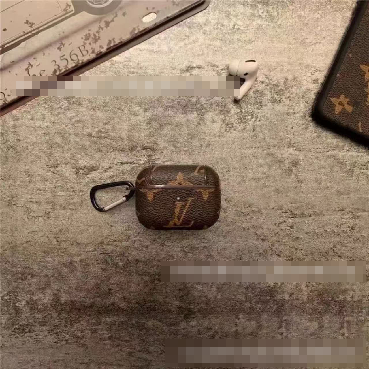 In Stock Compatible with Apple Bluetooth Earphone Case Big Brand PatternAirpods1234pro2Headphone Luffy Brand Protective Case