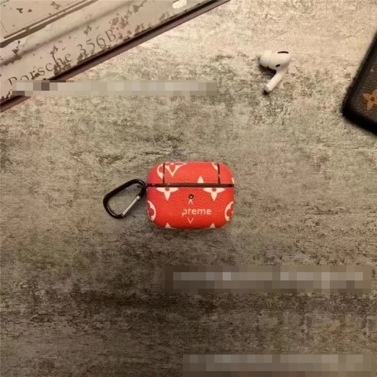 In Stock Compatible with Apple Bluetooth Earphone Case Big Brand PatternAirpods1234pro2Headphone Luffy Brand Protective Case